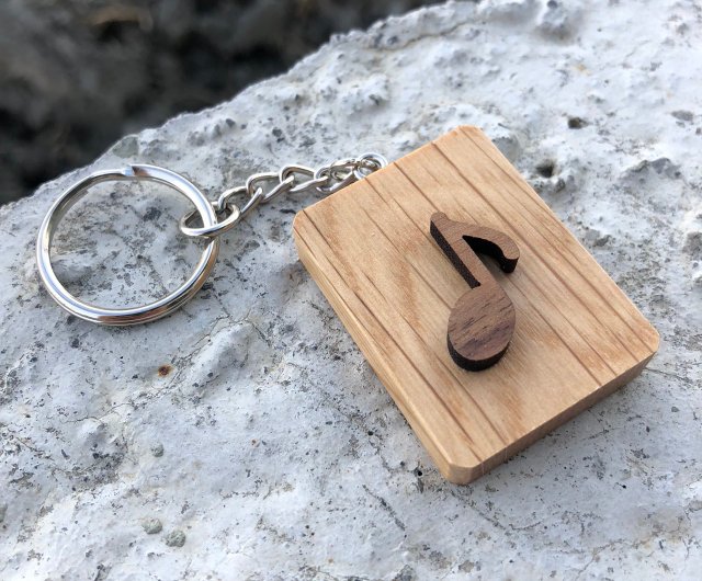 Wooden Cross Keychain - Walnut Wood - Shop HIS CROSS STORE Keychains -  Pinkoi