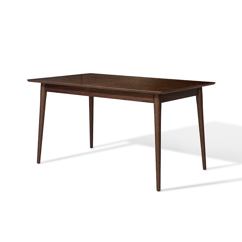 ゆっくりと食卓 - 机・テーブル - その他の素材 ブラウン