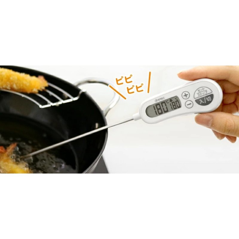 Dretec O-263 Cooking Thermometer - เครื่องครัว - พลาสติก ขาว