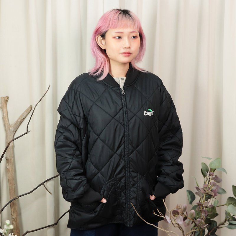 Tsubasa.Y│Dickies Quilted Jacket A03 Black, Lightweight Cotton Coat Warmth