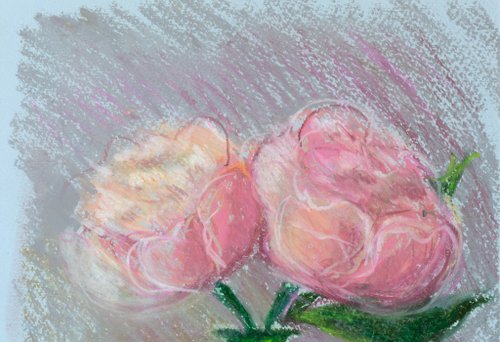 花瓶のパステル画 楽天市場】絵画 「Wishing your happiness」 水彩