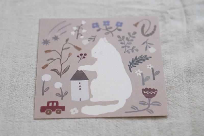 Playground postcard card - - การ์ด/โปสการ์ด - กระดาษ ขาว