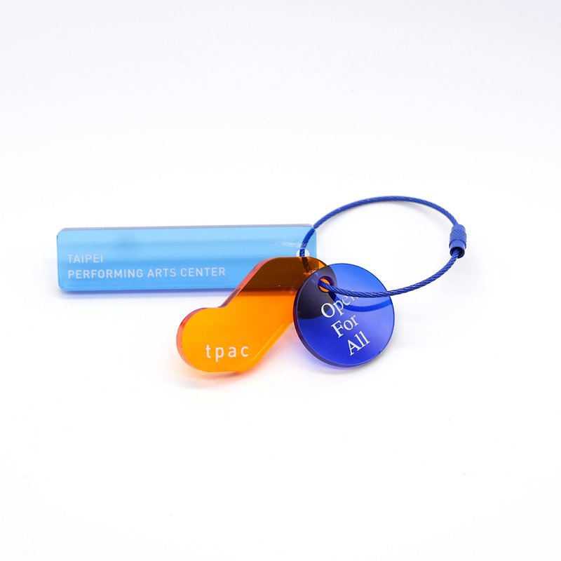 TPAC design Keychain - Keychains - Plastic Multicolor