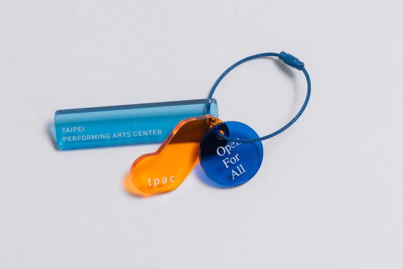 TPAC Acrylic Keychain (Loop Orange) - Keychains - Acrylic Orange