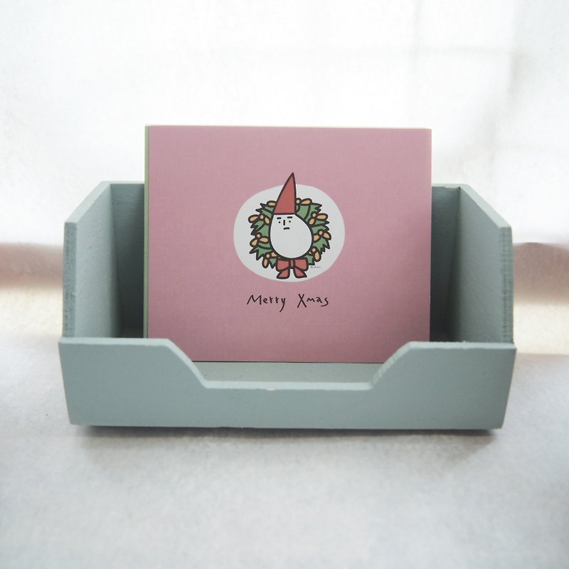 Kidding Series-Pink-Christmas Card - การ์ด/โปสการ์ด - กระดาษ สึชมพู
