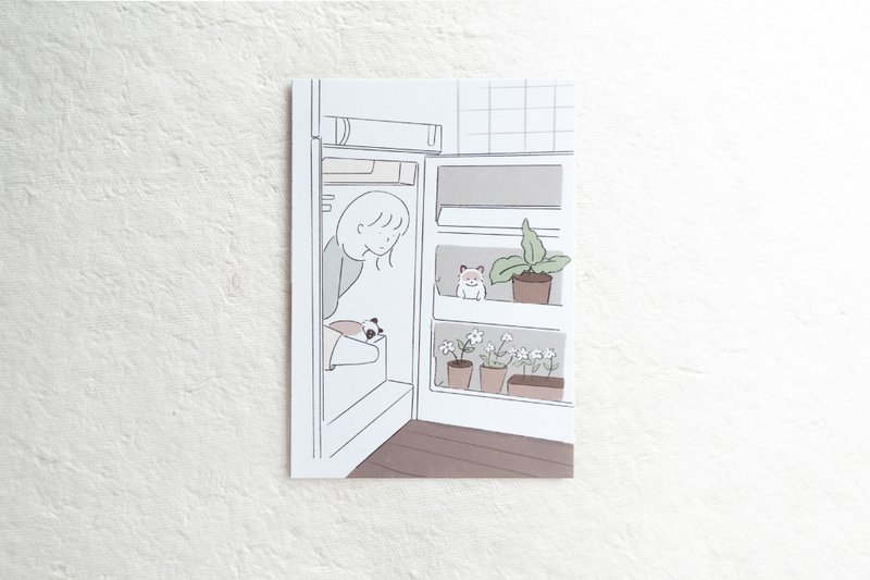 Postcard | Refrigerator - Cards & Postcards - Other Materials 