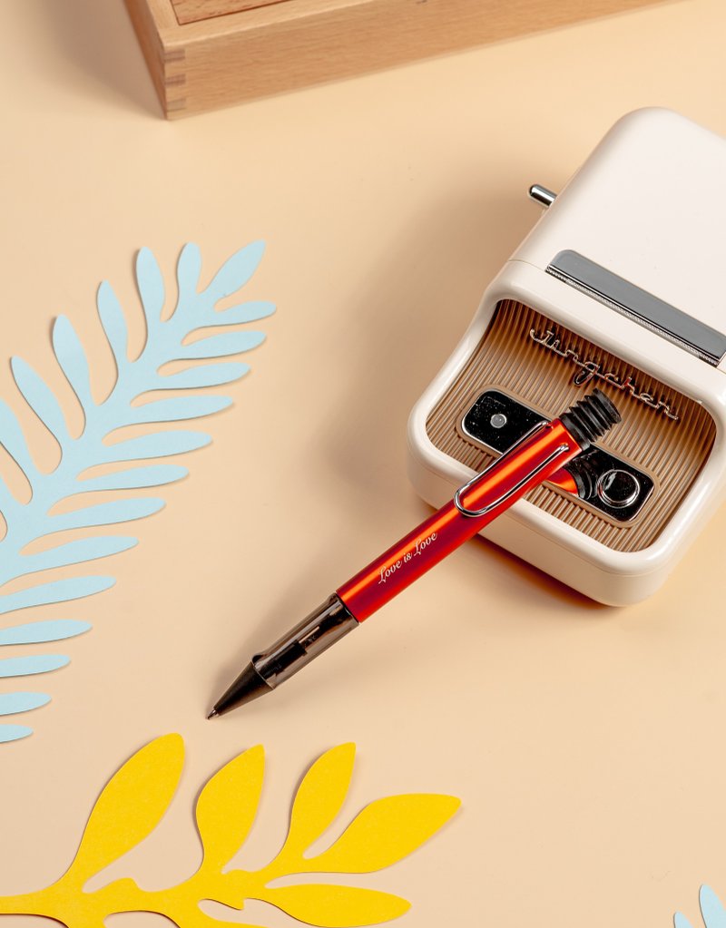 LAMY Love is Love 原子筆 / AL star 系列  - 銅橘 (原價1100元) - 原子筆/中性筆 - 鋁合金 橘色