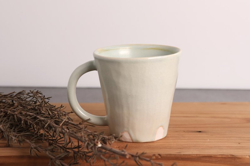 天青梅灰杯 - 咖啡杯/馬克杯 - 瓷 