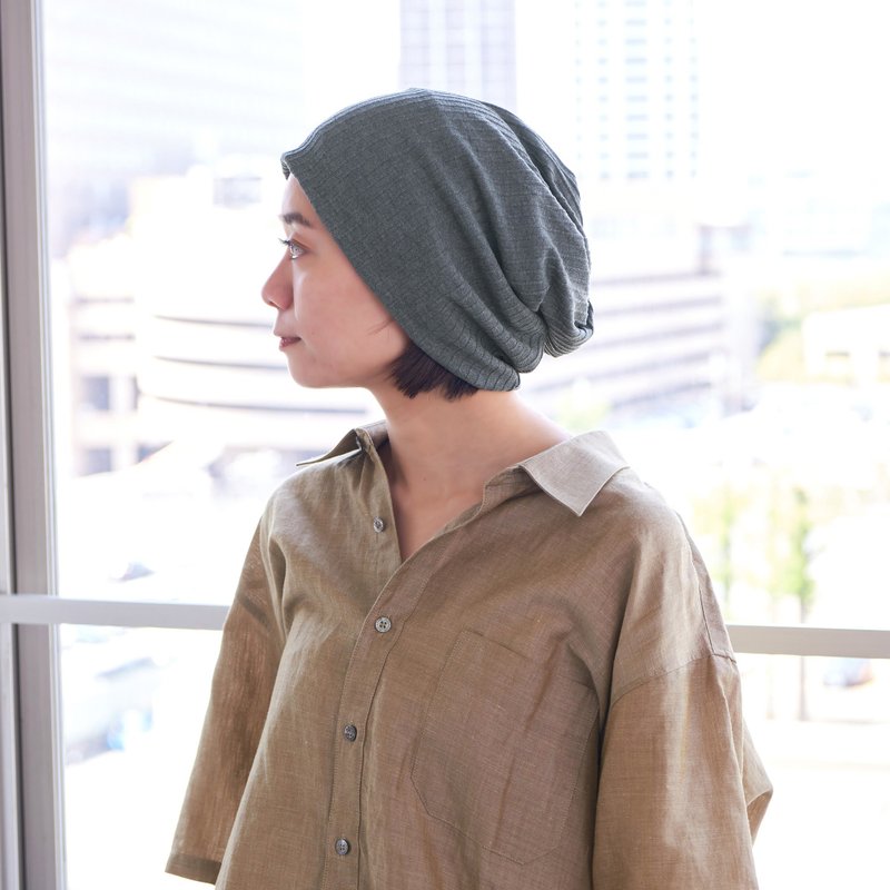 Women's Beanie Muffler Neck Warmer Hairband Turban, Autumn + Winter Accessory - หมวก - ไฟเบอร์อื่นๆ 