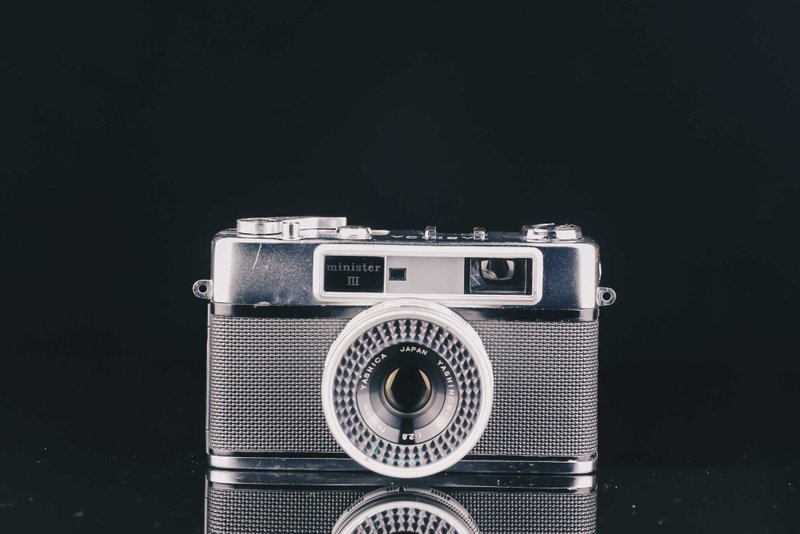 YASHICA minister III #0221 #135底片相機 - 相機/拍立得/底片相機 - 其他金屬 
