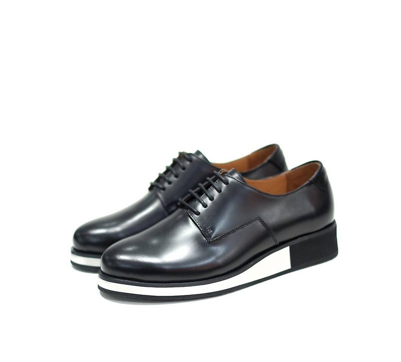 Placebo spell color heavy-bottomed men - Men's Casual Shoes - Genuine Leather Black
