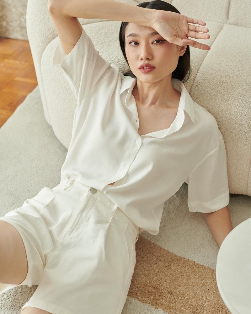 Rool - Shirt Gian 1105 - 女襯衫 - 其他材質 