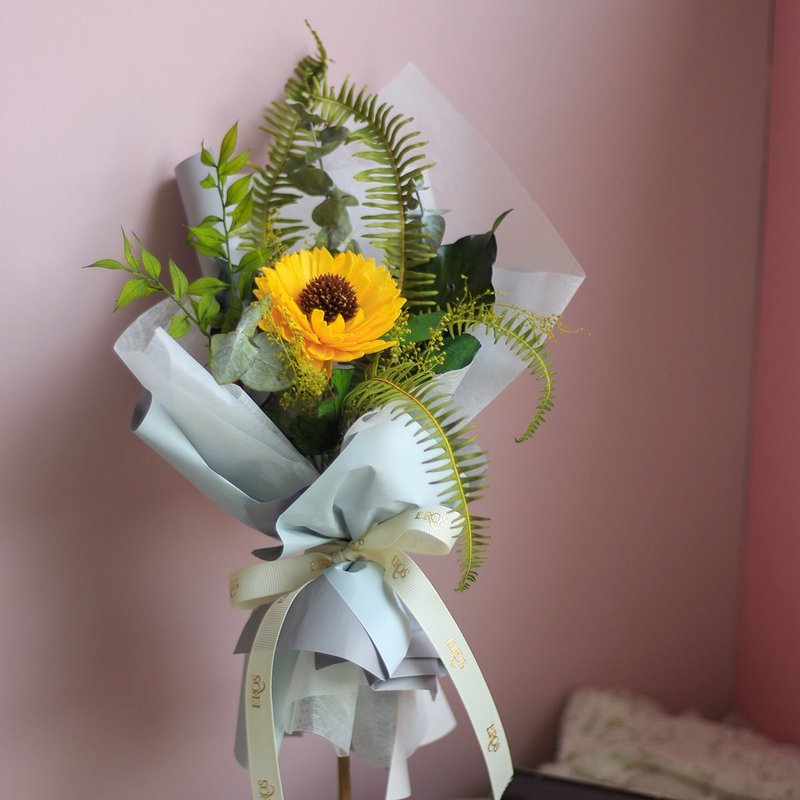 客製畢業花束 向日葵花束 生日花束 向陽之夏乾燥花束 告白花束 - 乾燥花/永生花 - 植物．花 多色