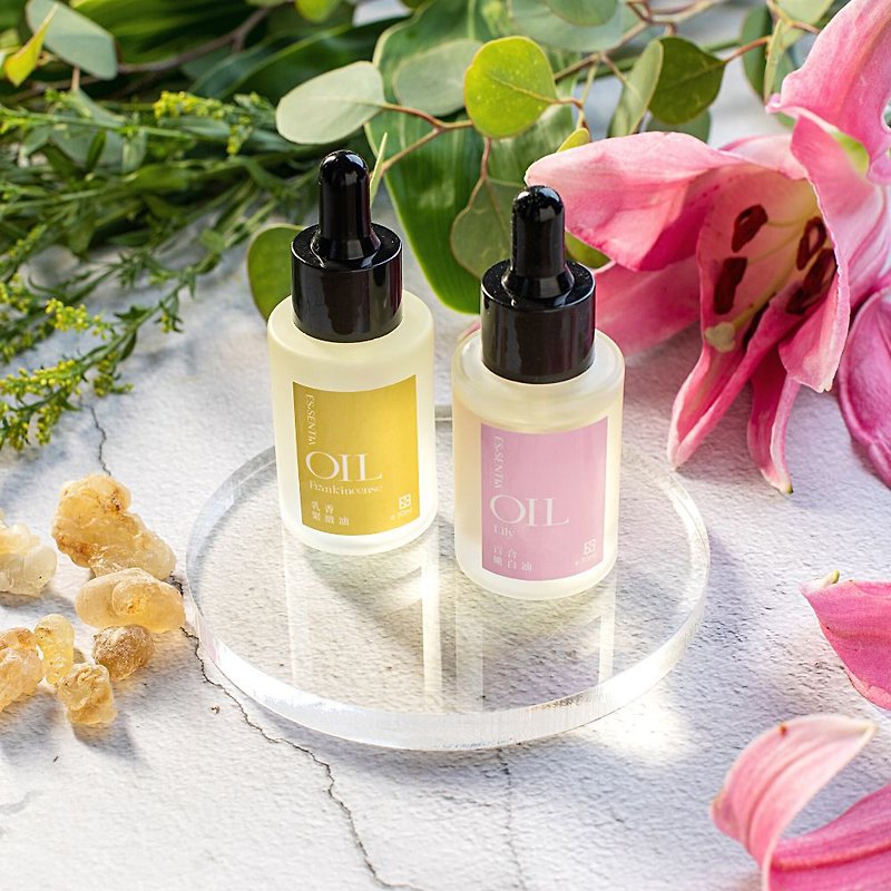 Anti-aging and Brightening Oils Pack l Beauty Oil, Essential Oil, Serum Oil - Essences & Ampoules - Concentrate & Extracts Transparent