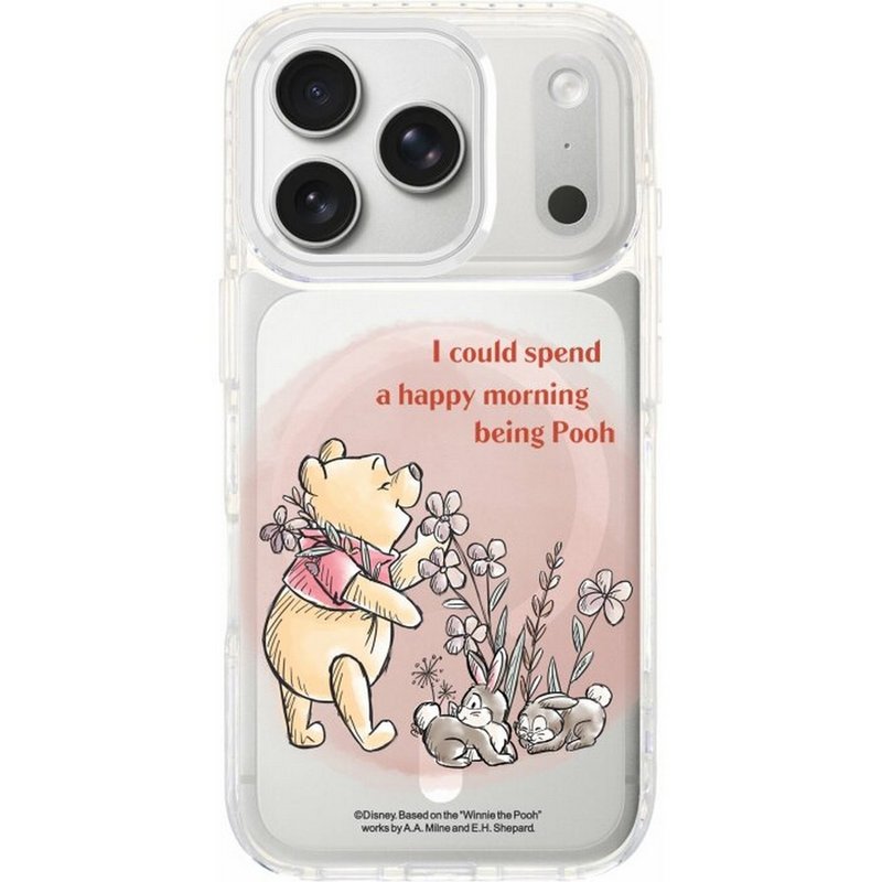 迪士尼 小熊維尼  iPhone17 Pro Max 透明/磁吸磁換式手機殻 - 手機殼/手機套 - 塑膠 多色