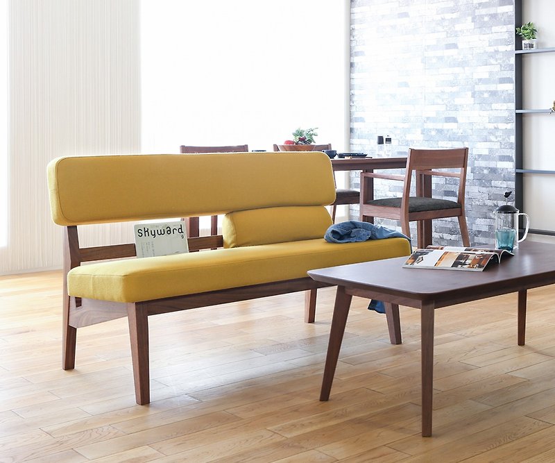 Asahikawa Furniture Interior NASU (Nasu) libro (Libro) Sofa - Chairs & Sofas - Wood Brown