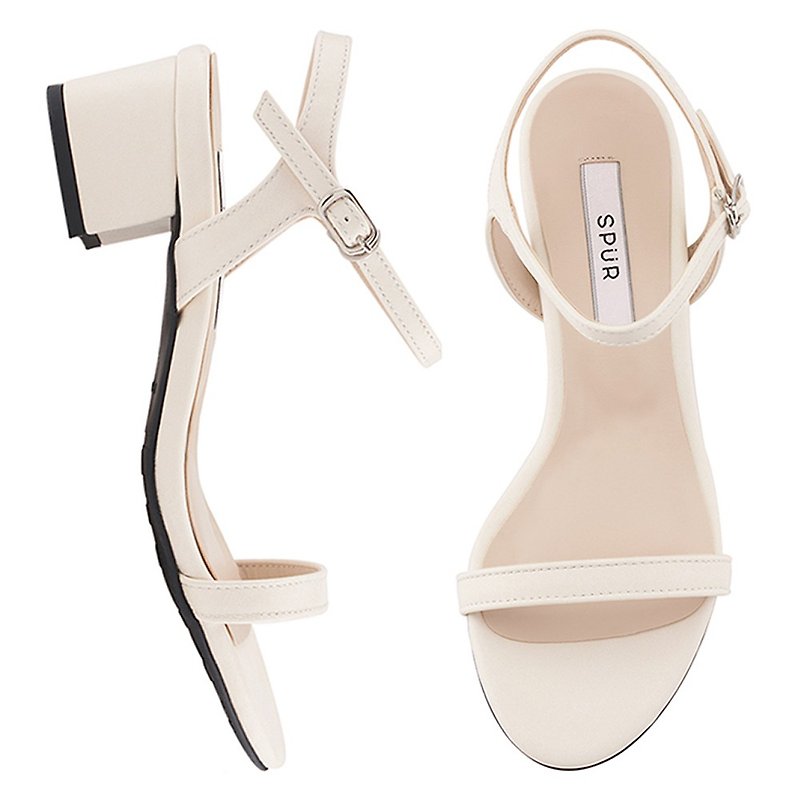PRE-ORDER – SPUR Simply point LS7070 IVORY - Sandals - Faux Leather 