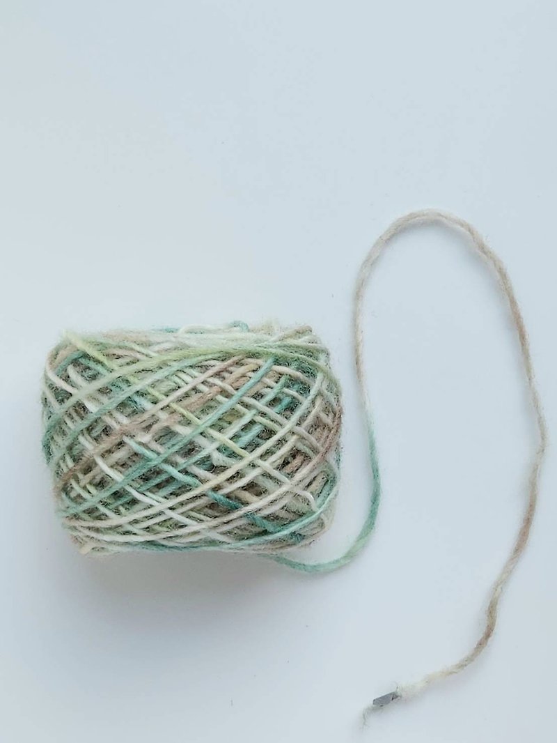 手染め紗線  45.0m - 編み物/刺繍/羊毛フェルト/裁縫 - ウール 多色