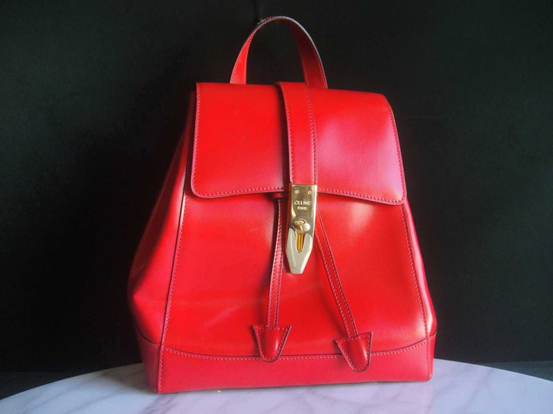 グロリアスエラ OLD ERA_イタリア製初期中古オールドバッグ CELINE バックパック - ショルダーバッグ - その他の素材 
