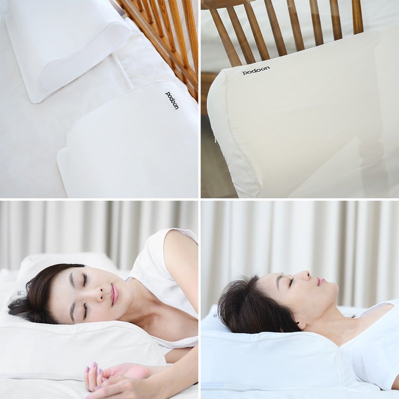 (經典款)智能電梯枕頭 LIFTPILLOW 調整紓壓 /記憶枕 (2入組) - 枕頭/抱枕 - 其他材質 白色