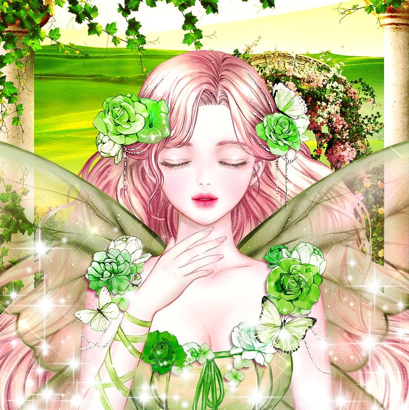 (fairy) Nana (5Color) - 貼紙 - 紙 多色