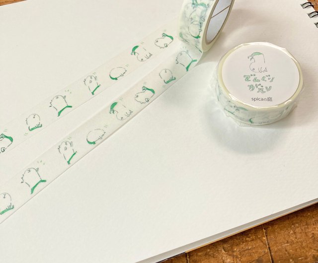 でんぐりがえり/muuちゃん 15mm×7m マスキングテープ - ショップ spica