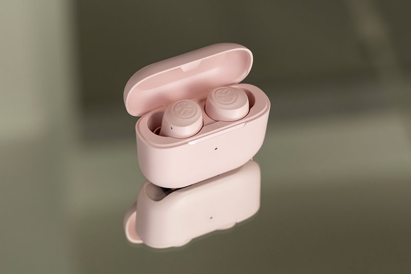 【JLab】Go Air TONES True Wireless Bluetooth Headphones-Strawberry Milk - หูฟัง - พลาสติก 