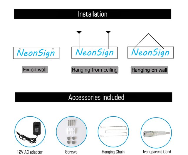 靴スニーカーLED発光文字ネオンサイン広告看板ロゴ - ショップ Neon