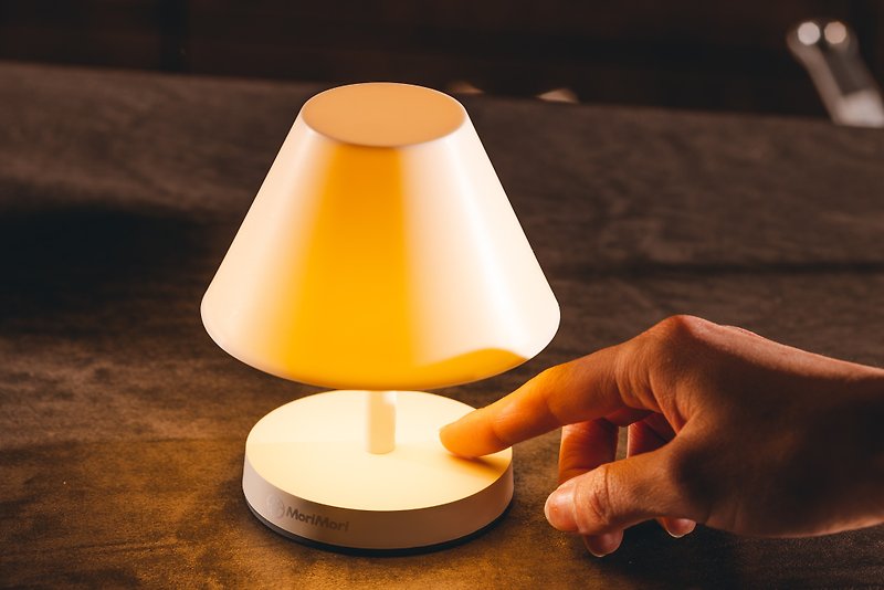 MoriMori LED Ambient Light T-Light CAFE - โคมไฟ - เรซิน ขาว