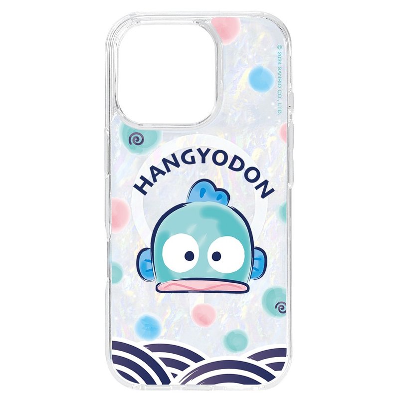 Mermaid Hanton Find Me in Wonderland iPhone 16 15 14 13 Pro Max anti-fall case - เคส/ซองมือถือ - เปลือกหอย สีใส