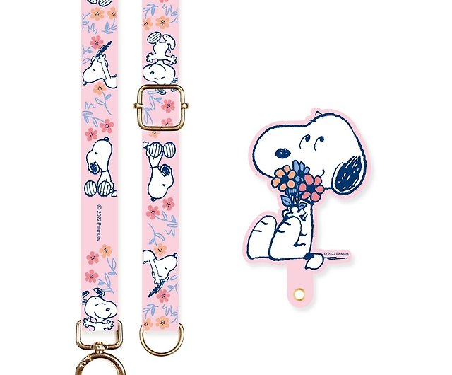 Snoopy Snoopy multifunctional mobile phone clip lanyard set mobile