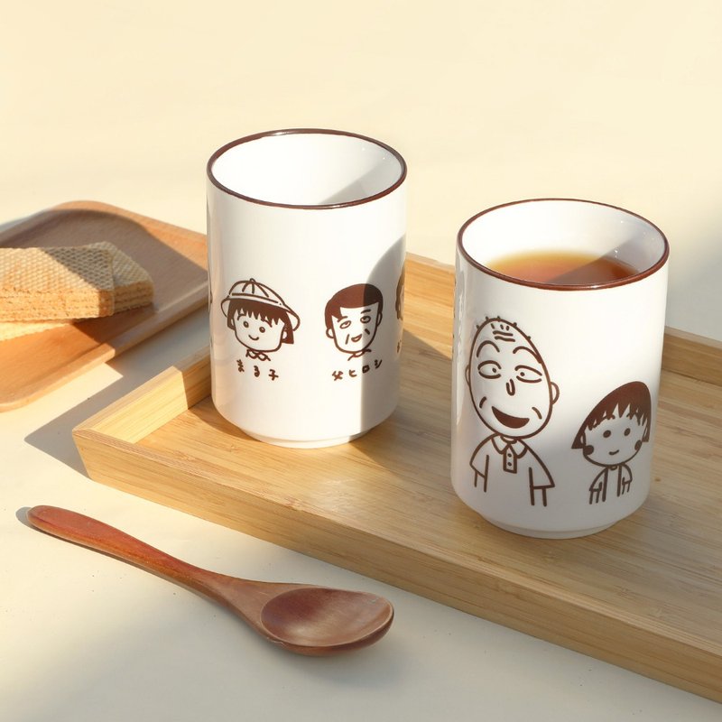 Cherry Maruko Soup Swallow Cup-Japanese Soup Swallow Cup Hand Cup Tea Cup Ceramic Cup Tableware - ถ้วย - เครื่องลายคราม หลากหลายสี