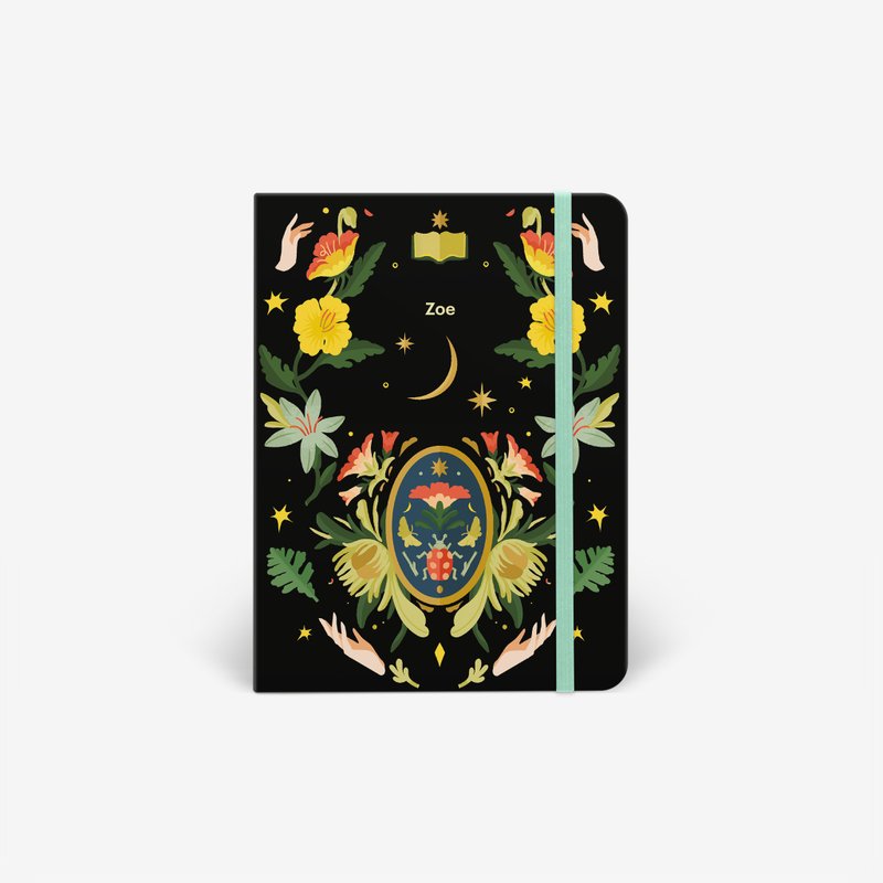 Trinkets Wirebound Undated Planner - 筆記本/手帳 - 紙 藍色