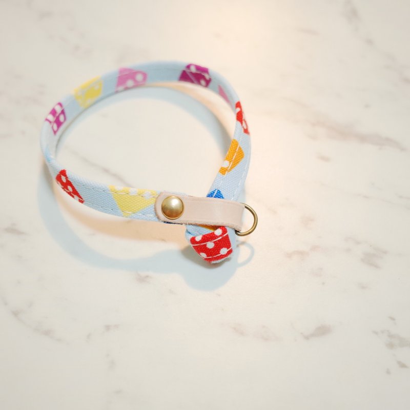 Cat collars, Funky dice, JP2407031 - ปลอกคอ - ผ้าฝ้าย/ผ้าลินิน 