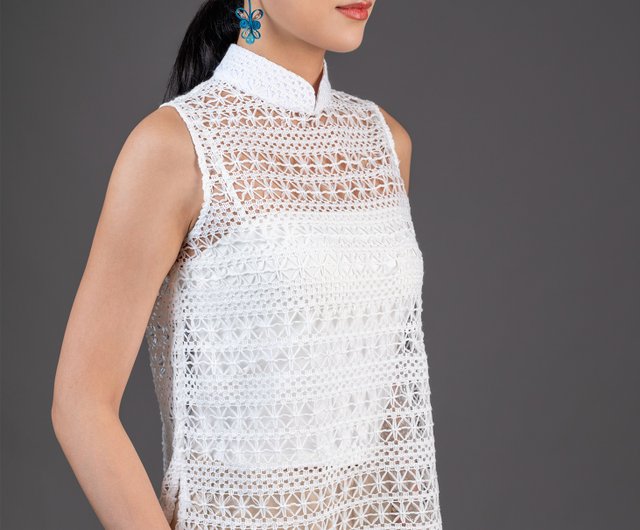 ANAYI、レース装飾 ベージュ ノースリーブトップス ANAYI、レース装飾 ベージュ ノースリーブトップス STAFF