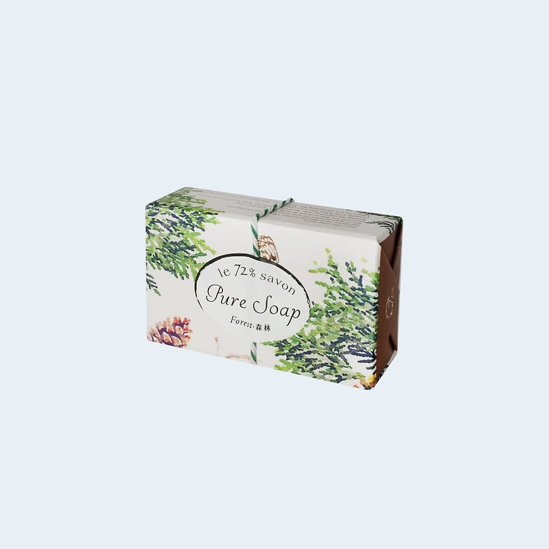 【Skin Care】Beautiful Life Pure Soap | Forest - Soap - Plants & Flowers Pink