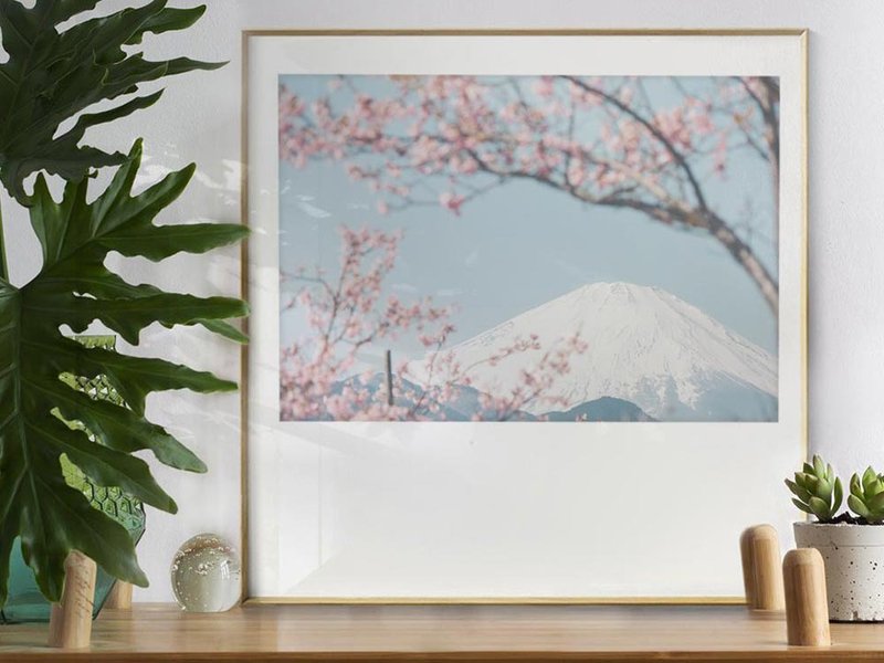 Japanese aluminum alloy picture frame丨40x40cm - กรอบรูป - อลูมิเนียมอัลลอยด์ สีทอง