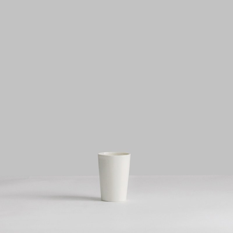迠chè  smelling cup / manual tea cup * 2,40ml, - ถ้วย - เครื่องลายคราม ขาว