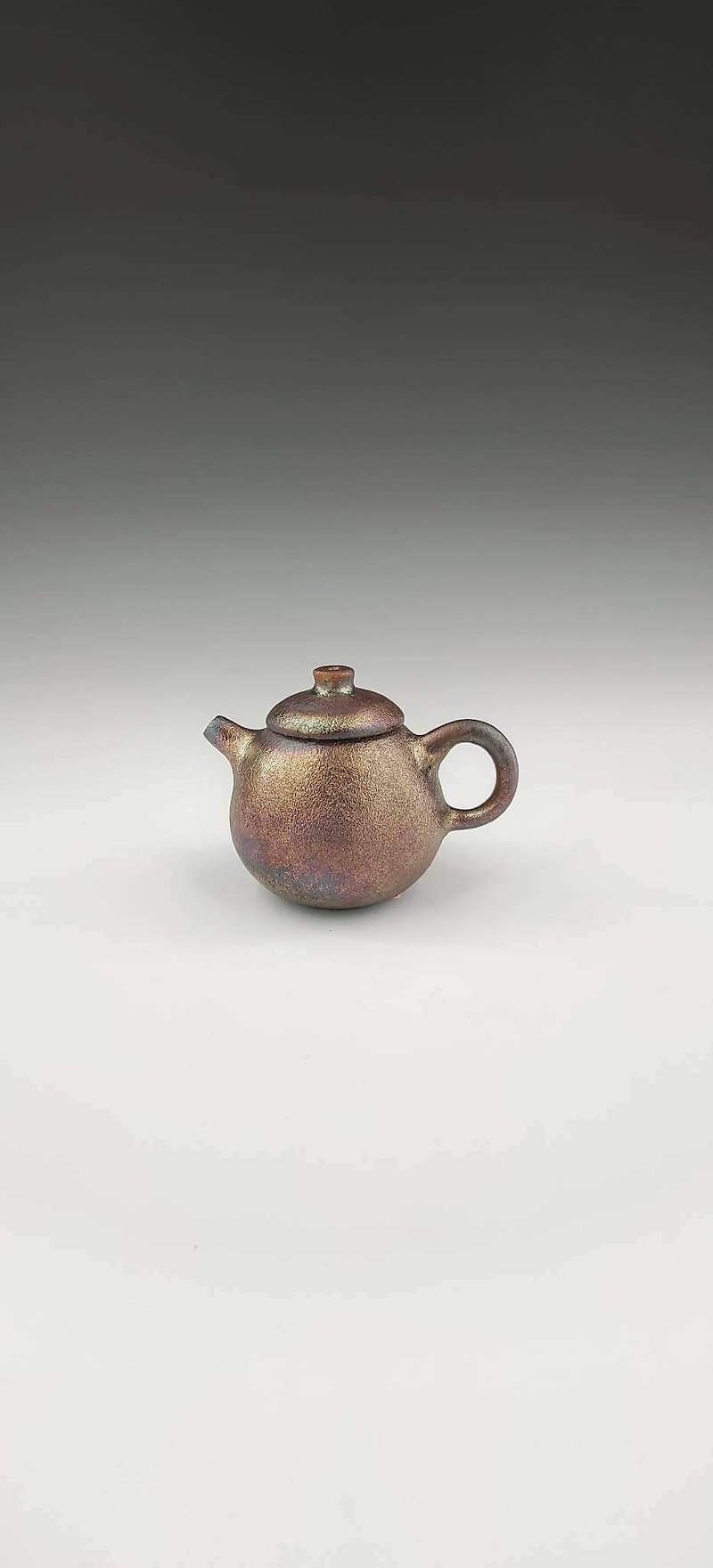 firewood iron glaze pot - Teapots & Teacups - Pottery 