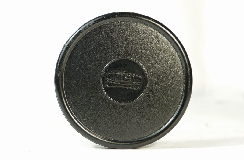 Original front protective cap 42mm for Industar-61 plastic FED USSR - 相機/拍立得/底片相機 - 塑膠 黑色