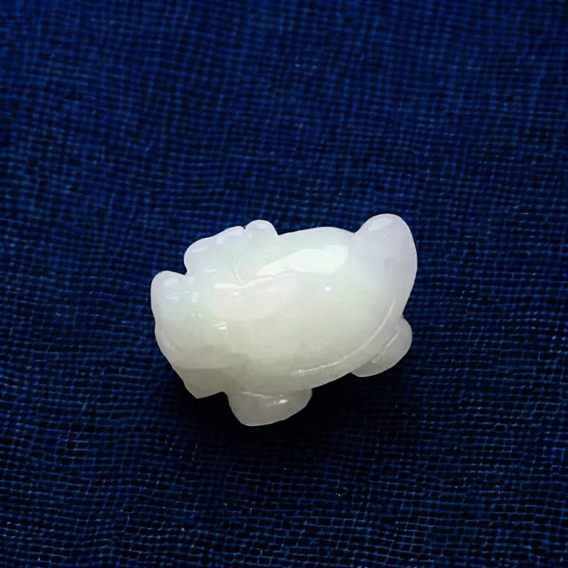 冰糯飄綠翡翠龍龜 | 天然緬甸玉翡翠A貨 | 送禮 - 其他 - 玉石 綠色