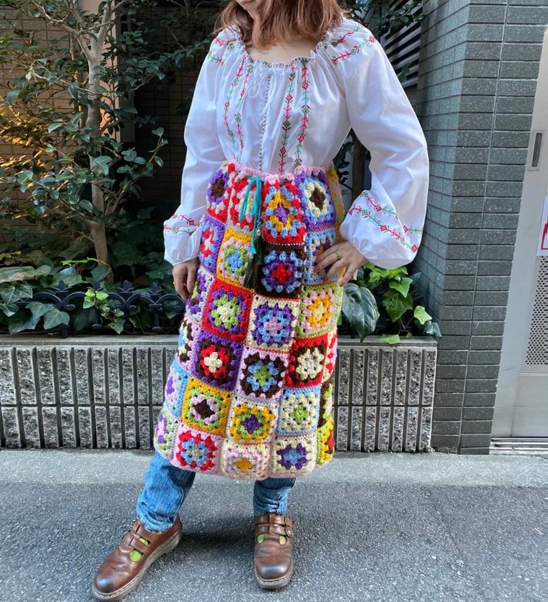 ヴィンテージスカート - スカート - ウール 