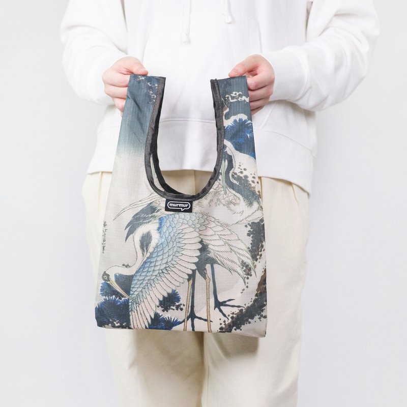 murmur - lunch box bag BDB161 - กระเป๋าถือ - เส้นใยสังเคราะห์ สีน้ำเงิน