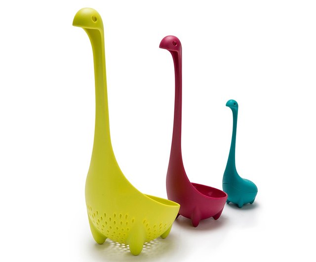 OTOTO Loch Ness Monster - Soup Set (Turkish Blue + Purple) - Shop ototo  Ladles & Spatulas - Pinkoi