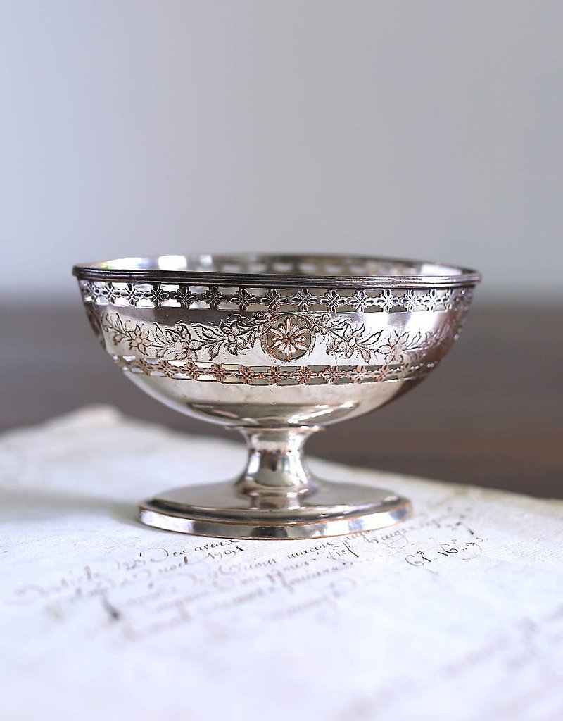 英國1790 GEORGE III【窗花】古董鍍銀器皿 - 其他 - 其他金屬 銀色