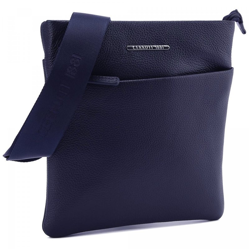 Limited edition 20% off top Italian calfskin shoulder bag crossbody bag brand new counter display - Messenger Bags & Sling Bags - Genuine Leather Blue