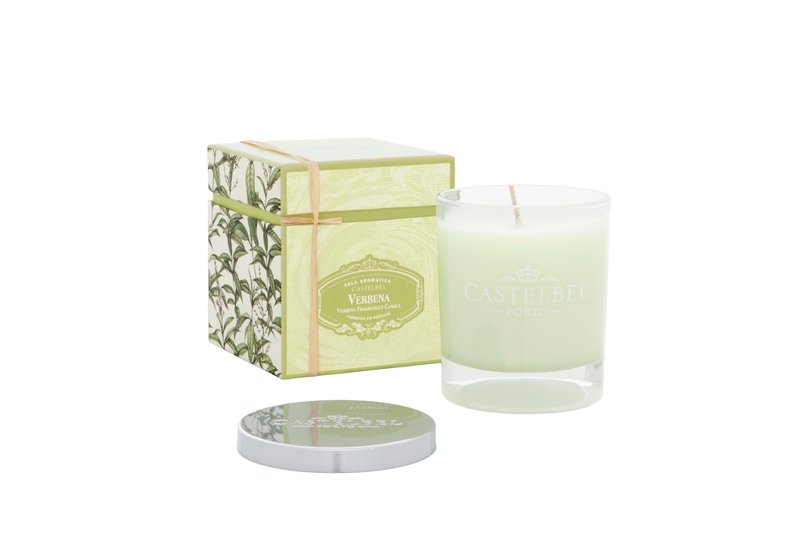 CASTELBEL PORTO Ambiente Scented Candle Verbena - Candles & Candle Holders - Glass Green