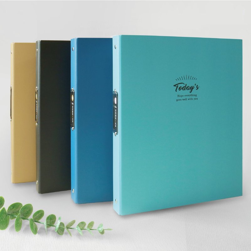 Ching Ching X Simple Life Series CBN-371 A4 Classic Circular 3-Hole Hardcover Clip - Folders & Binders - Paper 