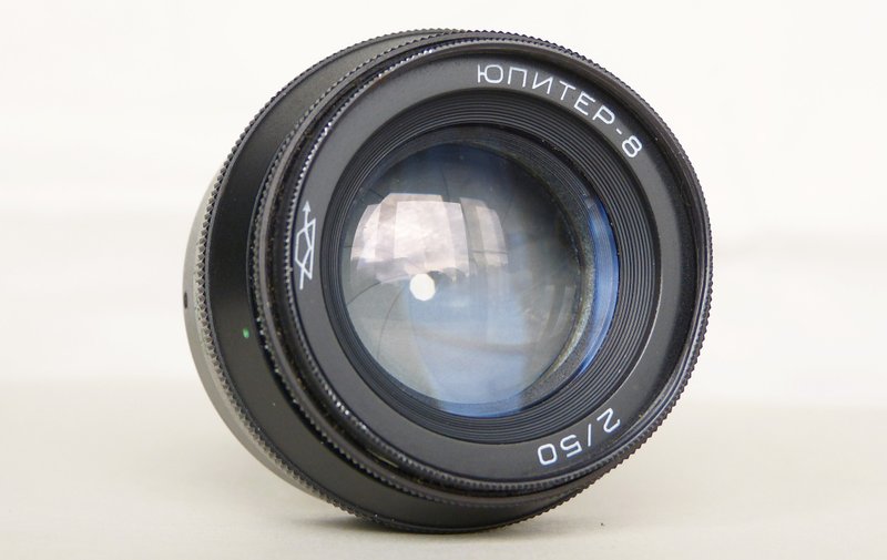 Jupiter-8 2/50 black lens for rangefinder camera M39 LSM mount USSR KMZ - 相機/拍立得/底片相機 - 其他材質 黑色