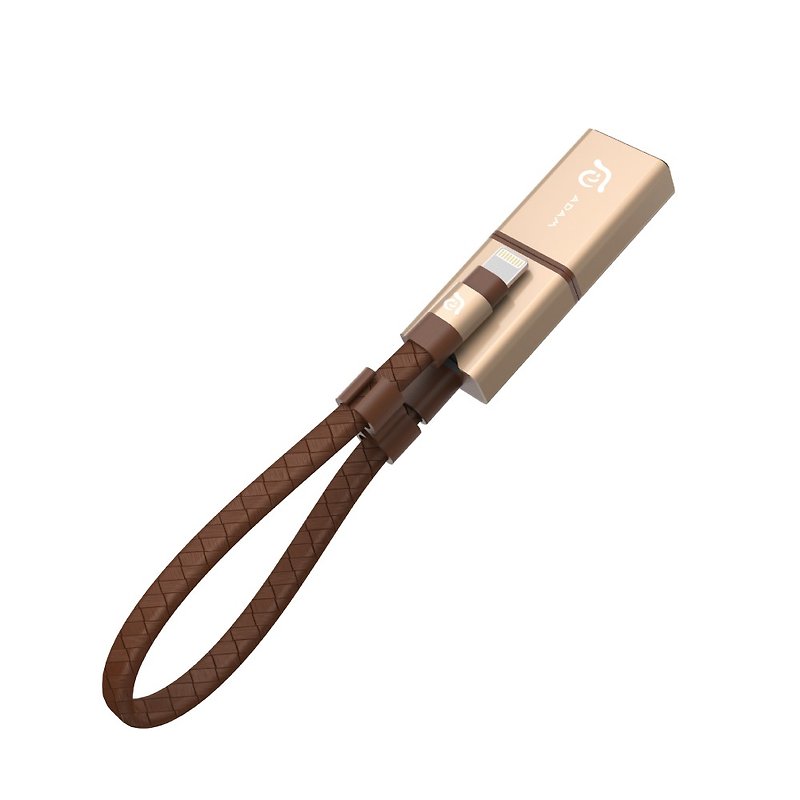 iKlips Wizard 蘋果iOS USB3.1 4K microSD讀卡機(不含記憶卡) 金 - USB 隨身碟 - 其他金屬 金色